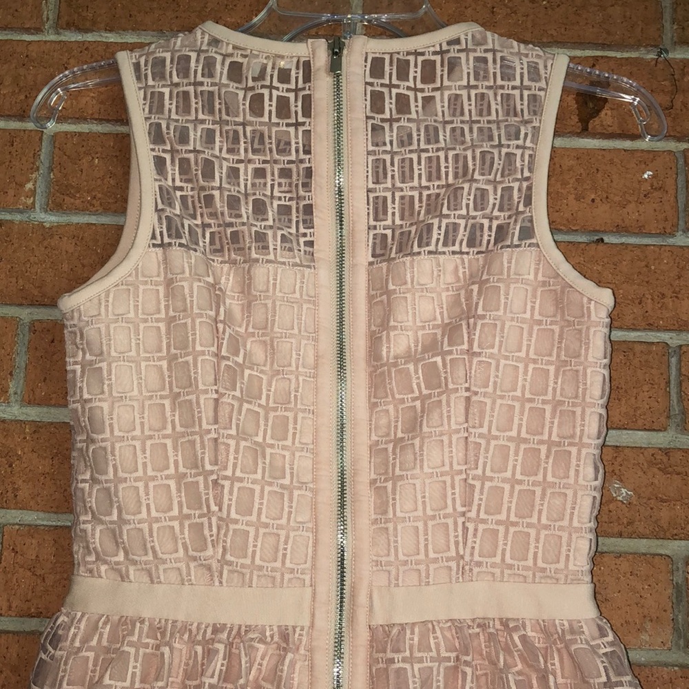 🥂MAJE🥂ELIXIR ANGLAISE ORGANZA MINI DRESS🥂 - Picture 12 of 13